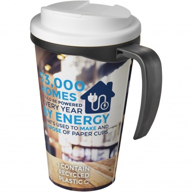 Logo trade mainoslahja kuva: Brite-Americano® Grande 350 ml muki, läikyttämätön kansi